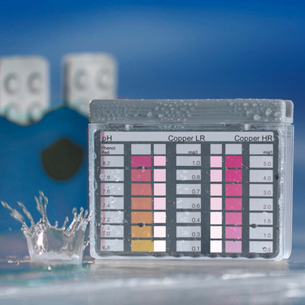 pooltester_cu_ph_mb2_01.jpg Тестер Lovibond таблетковий pH та Мідь LR/HR (20 тестів)