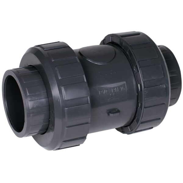 praher_rsv_s4_pvc.jpg Зворотний пружинний клапан ПВХ Praher S4, d32 мм