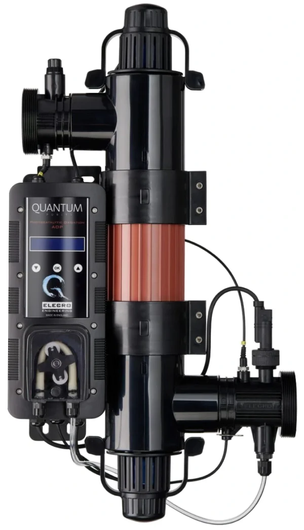 quantum-mini-pro-1200x1200-1_1.webp Ультрафіолетова фотокаталітична установка Elecro Quantum QP-35 з дозуючим насосом (10 м3/год, 30 Вт)