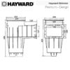 Скімер Hayward 3111 PREMIUM Standart під лайнер