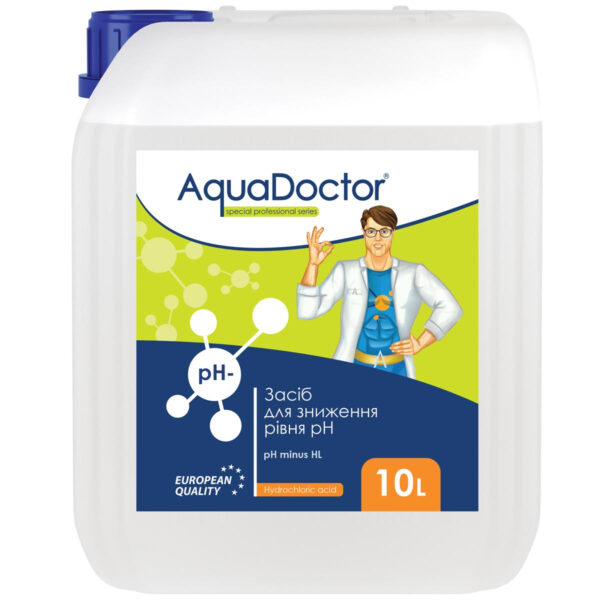 sredstvo-zhidkoe-dlja-snizhenija-ph-aquadoctor-ph-minus-hl-soljanaja-14-10-l.jpg AquaDoctor pH Minus HL (Соляна 14%) 10 л