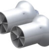 Турбінна система Hydrostar BGA 430 Double (130–430 м3/год, 230 В, вбудована)