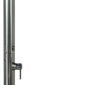 Душ вуличний Aquaviva Quick з LED підсвіткою та мийкою для ніг, алюміній Q825/9007-QL