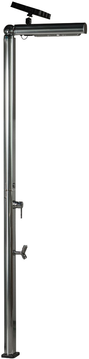 vos05385_2.jpg Душ вуличний Aquaviva Quick з LED підсвіткою та мийкою для ніг, алюміній Q825/9007-QL