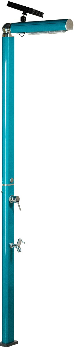 vos05423_2.jpg Душ вуличний Aquaviva Quick з LED підсвіткою та мийкою для ніг, синій (ottanio) Q825/5021-QL