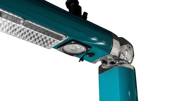 vos05431.jpg Душ вуличний Aquaviva Quick з LED підсвіткою та мийкою для ніг, синій (ottanio) Q825/5021-QL