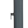 Душ сонячний Aquaviva Big Happy Five з мийкою для ніг, антрацит F620/7016, 36 л